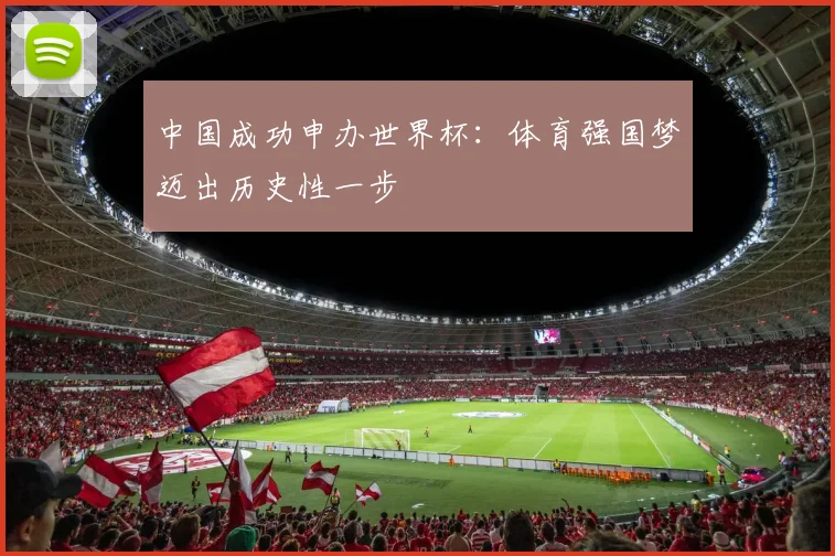 中国成功申办世界杯：体育强国梦迈出历史性一步